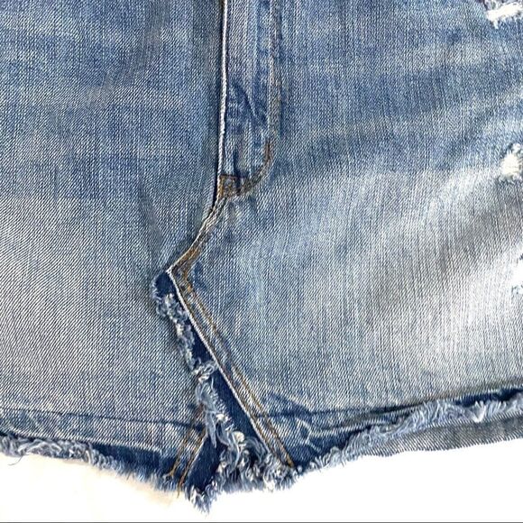 Rewash distressed jean skirt  - Picture 4 of 7